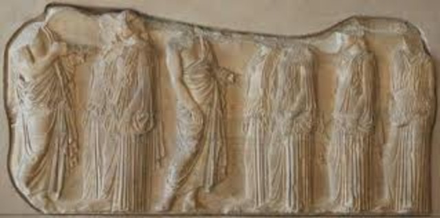 Ο Γάλλος πρέσβης Γκουφιέ αφαιρεί μια μετόπη του Παρθενώνα