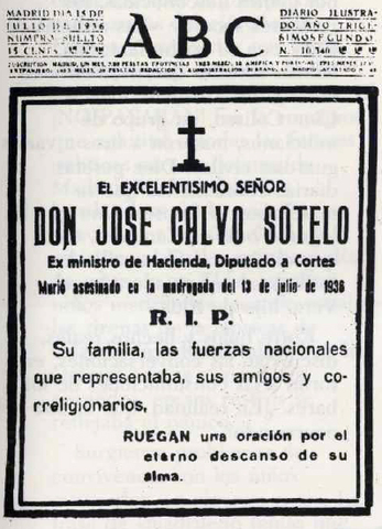 Asesinato de Calvo Sotelo