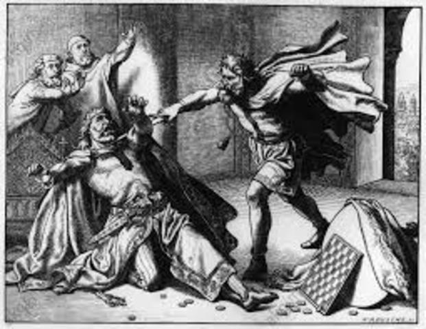 King Philip was murdered