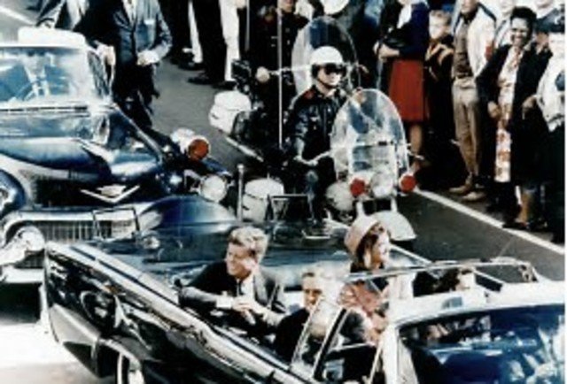 President John Kennedy is assassinated