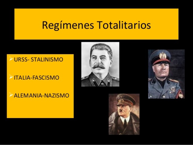 RÉGIMEN TOTALITARIO