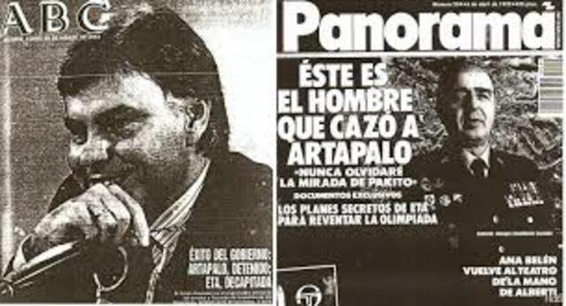 Desarticulación de la cúpula de ETA