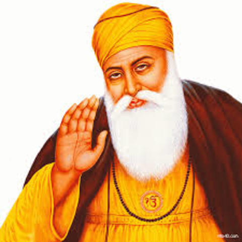 Guru Nanak founds the Sikh religion