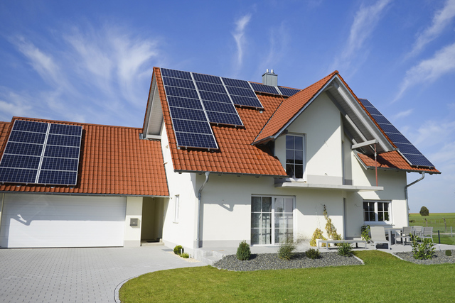 Solar is now coming to more average to have in new homes
