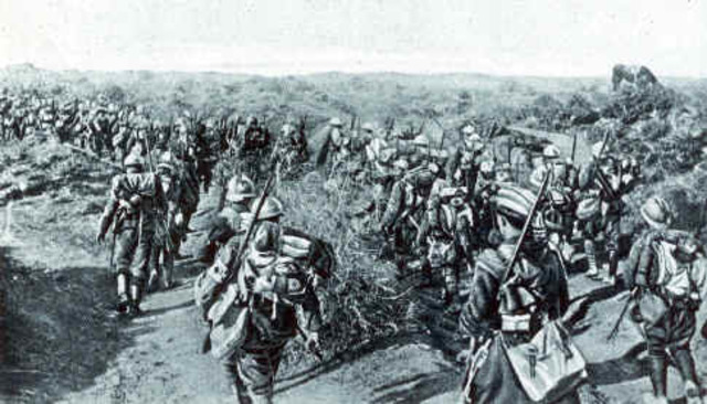 Bulgaria entra en guerra junto a Imperios Centrales