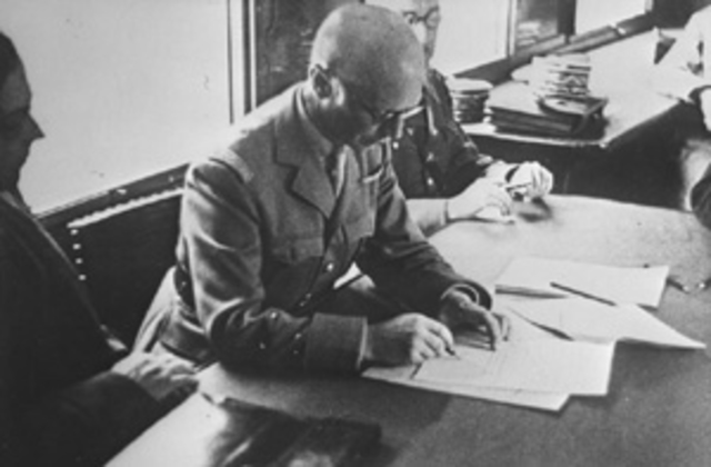 Alemania firma el armisticio