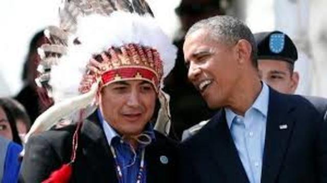 Obama addresses Standing Rock Sioux