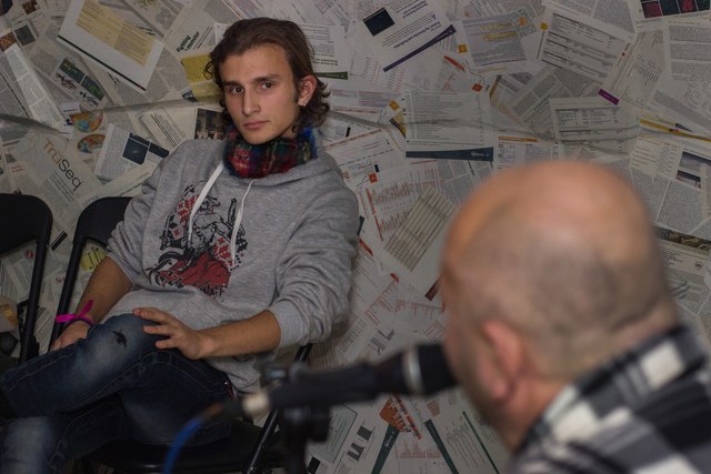 My hair and a buld men