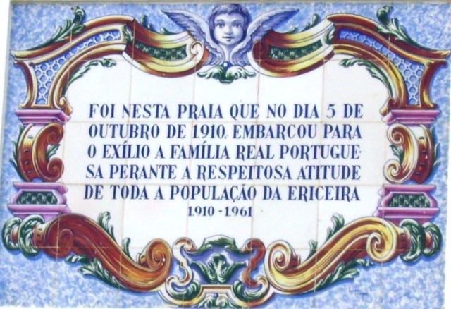 Exilio de la familia real.