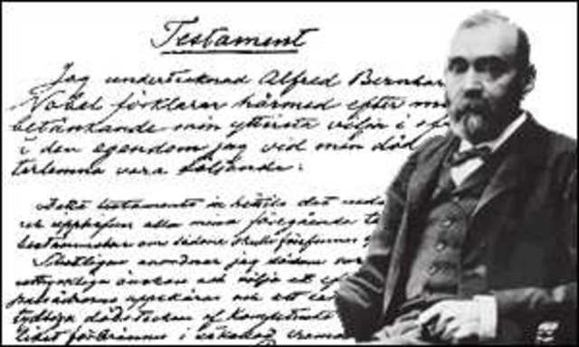 Testamento de Alfred Nobel: firma en el club sueco-noruego de París