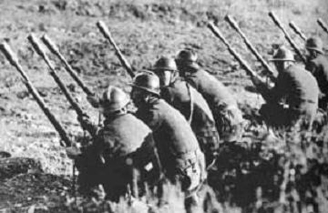 Alemania ataca Verdún