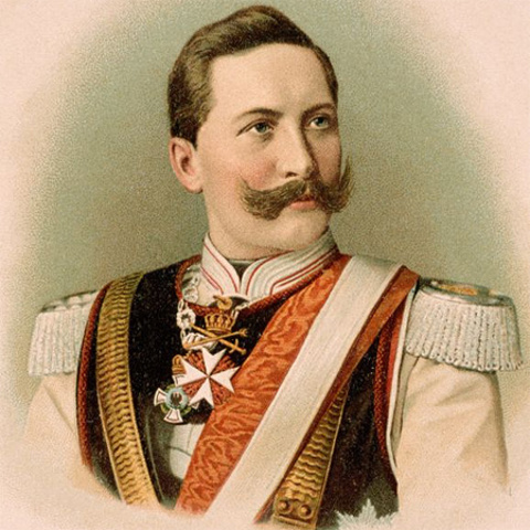 El kaiser Guillermo II abdica en Alemania
