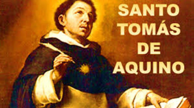Santo Tomás de Aquino (1225 ­ 1274)