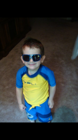 Mi hermano, Jackson, nació 14 de Septiembre en 2004