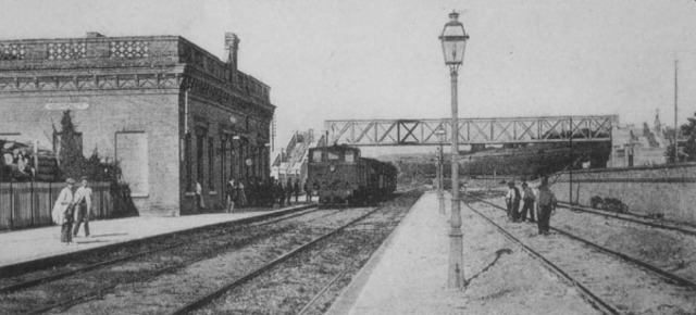 Primera linea férrea (Liverpool-Manchester)