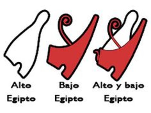 Unificación del Alto y Bajo Egipto.
