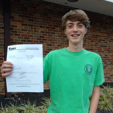 Mon permis apprenti!