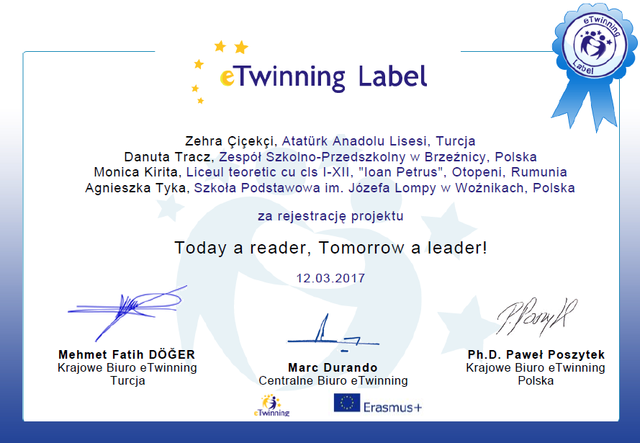 Begginning of the project