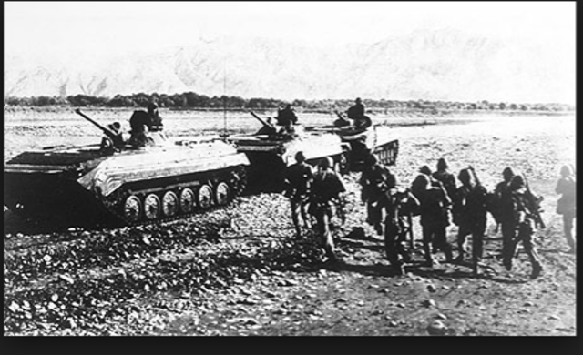 Soviets invade Afghanistan