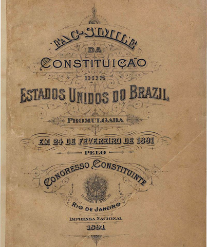 CONSTITUIÇÃO DA REPÚBLICA DOS ESTADOS UNIDOS DO BRASIL (1891)