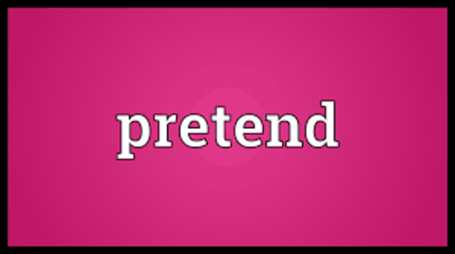 pretend