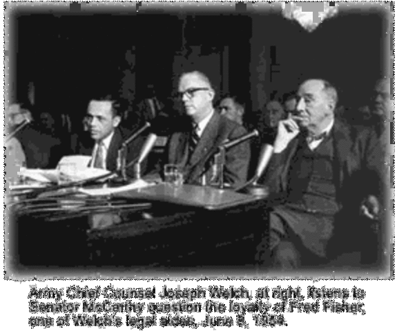 The Army-McCarhy hearings