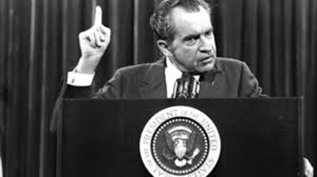 Nixon Supports Troops going in