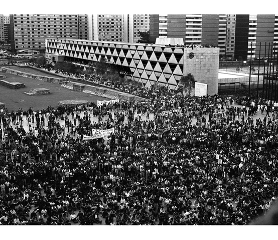 MANIFESTACION ESTUDIANTIL DE TLATELOLCO