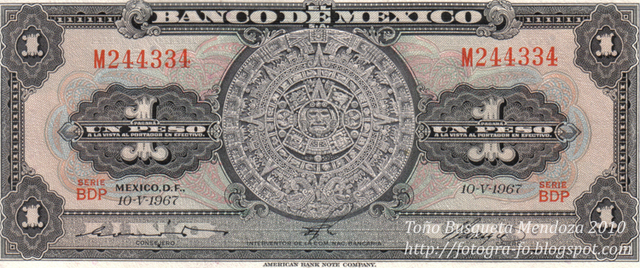 el billete del banco de mexico