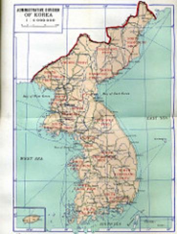 Producción de papel en Korea.