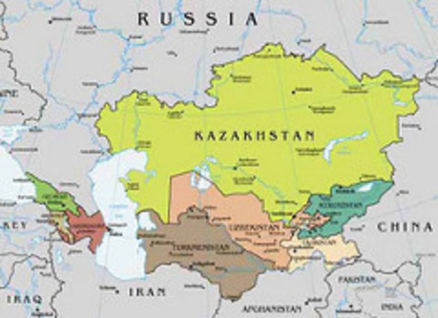 Producción de papel en Asia Central.