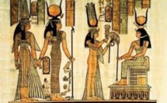 Producción de papel en el Cairo, Egipto.