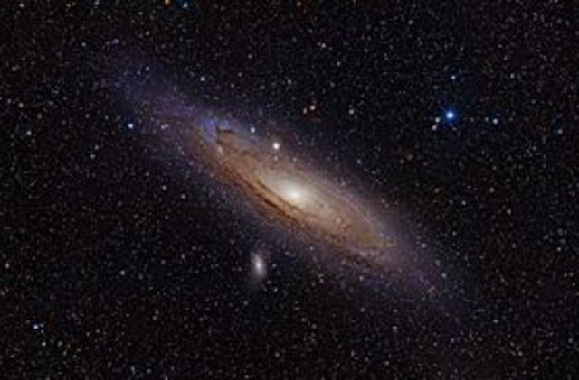 Andromeda Forms-9.9 billion years ago....