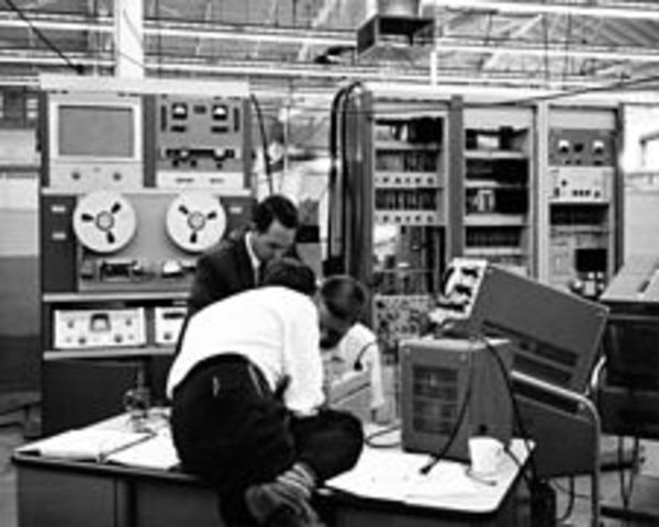 Début de travaille dans Ampex