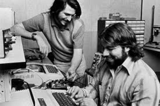 Jobs and Wozniak founded Apple and assembles Apple 1 computer