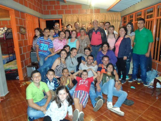 Viajé e hice un tour por caldas