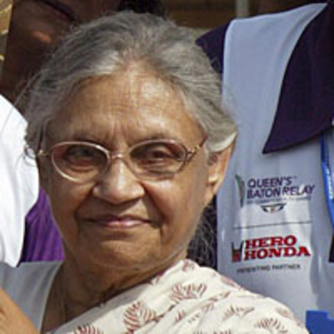 Henry giggles at the name of Commonwealth Games troubleshooter Sheila Dikshit