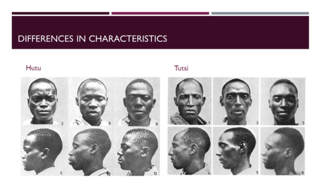 Tutsis: Clase dominante.