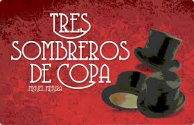 Tres sombreros de copa