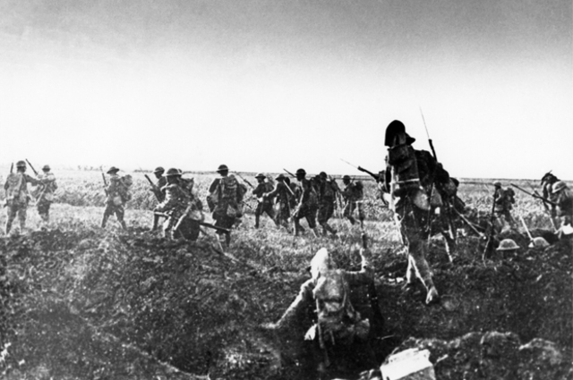 The battle of Cantigny