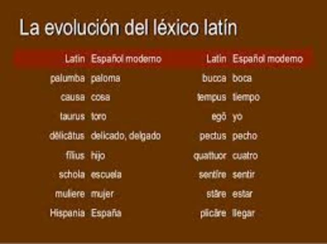 HISTORIA INTERNA DEL ESPAÑOL