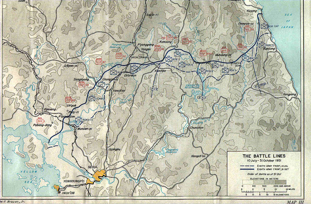 The Battle of Heartbreak Ridge begins. (korean war)