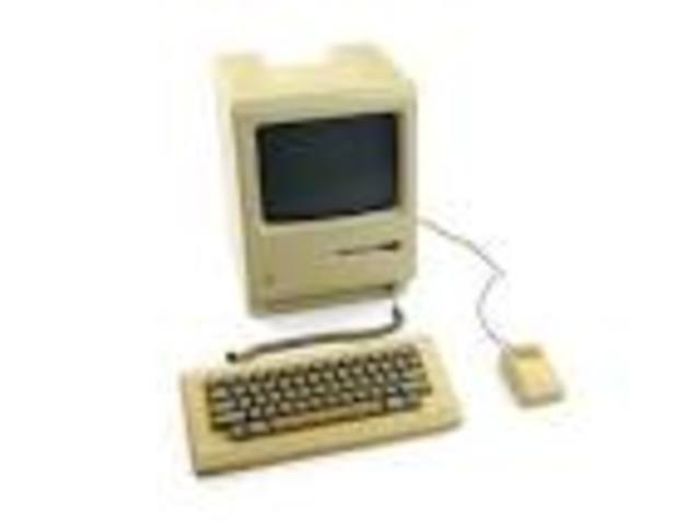 He presented the 128 K Macintosh personal computer
