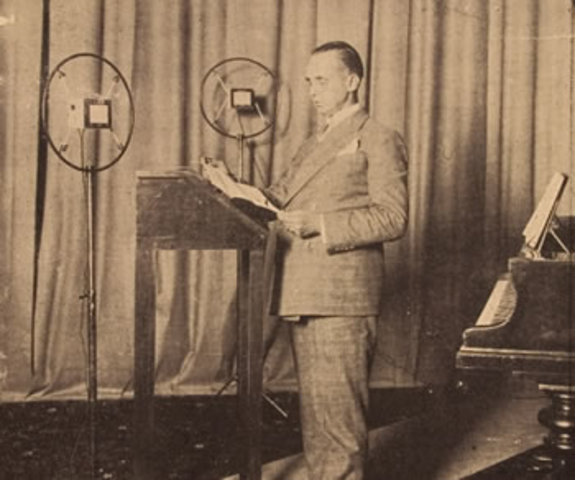 Llegada de la radio a Colombia.