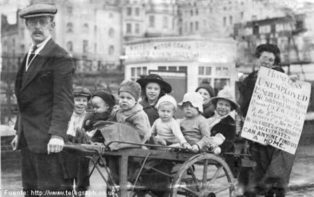 La crisis de postguerra