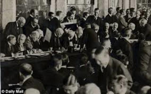 Germany Get's the blame For WW1