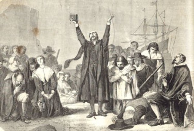 Se funda la primera escuela formal por puritanos para lograr un mayor aprendizaje.