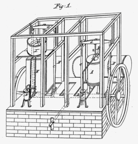 John Gorrie: Første is-maskine