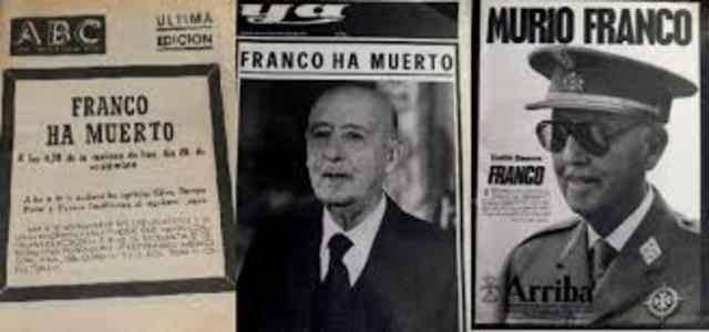 Fallece el general Francisco Franco