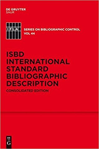 ISBD Edición Consolidada